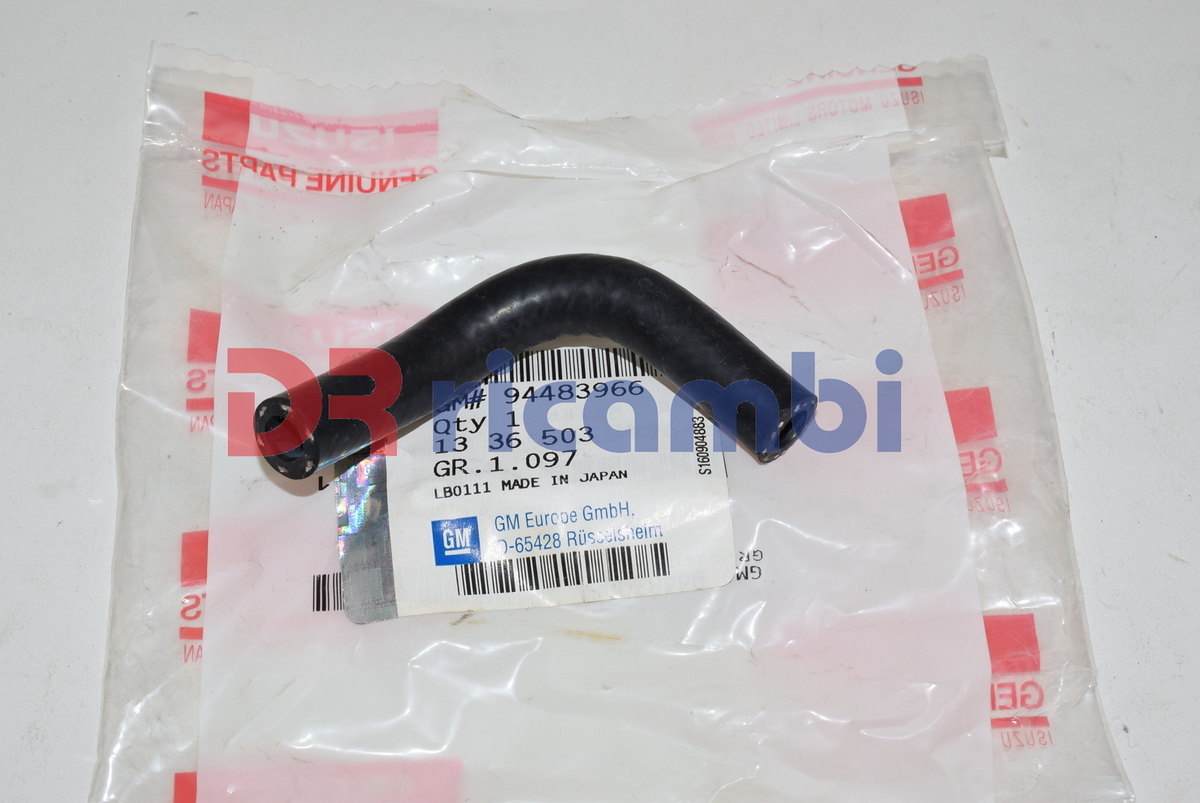 TUBO CONDOTTO ACQUA RADIATORE OPEL CORSA OPEL 1336503 - 94483966