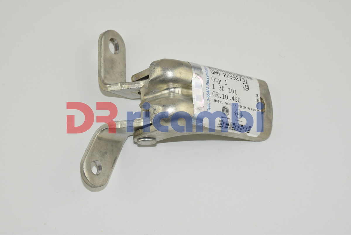 CERNIERA INFERIORE PORTIERA ANTERIORE DX OPEL ASTRA J OPEL 130101 - GM 20992731