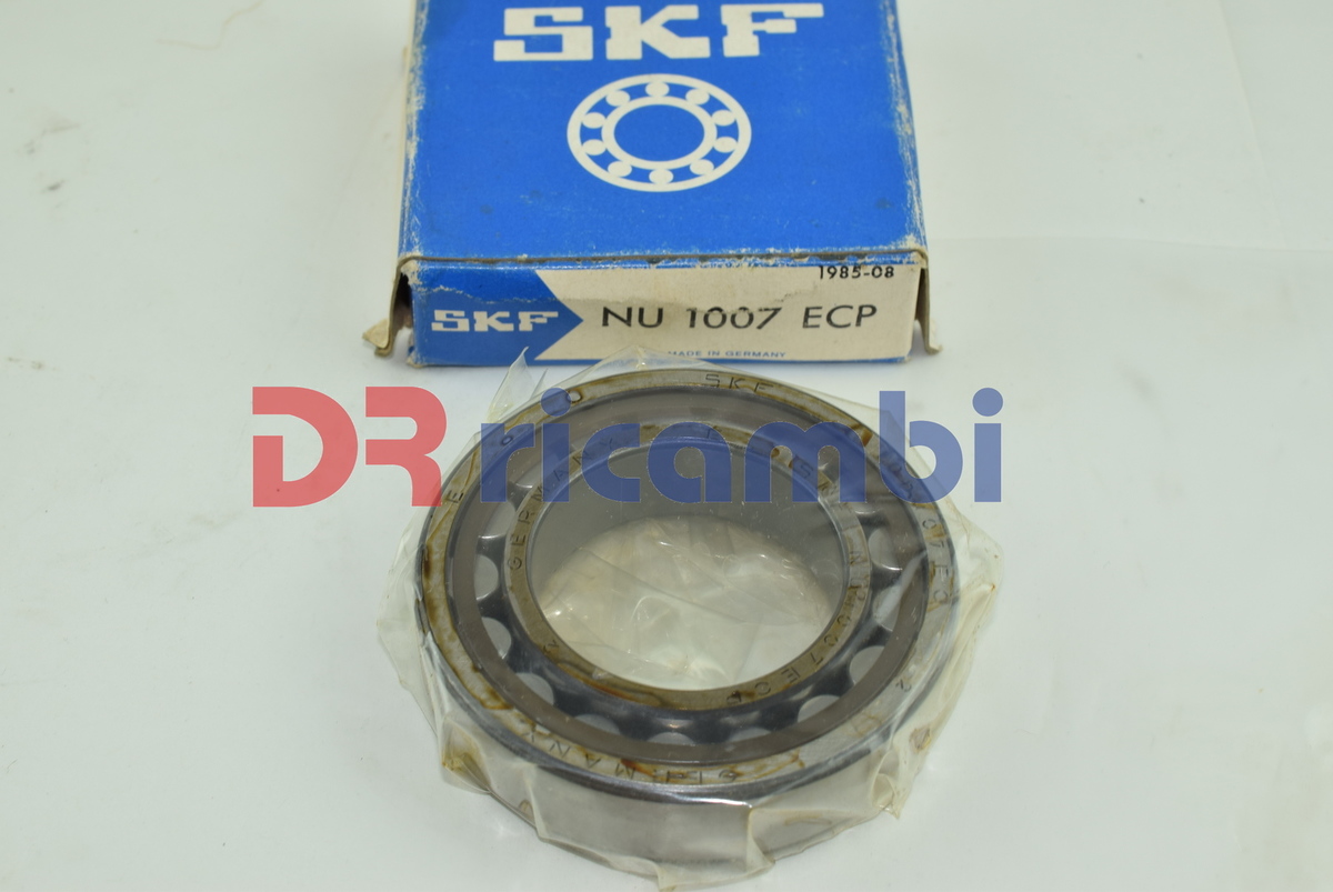 CUSCINETTO A RULLI CILINDRICI SKF NU1007ECP - D. 35x62x14