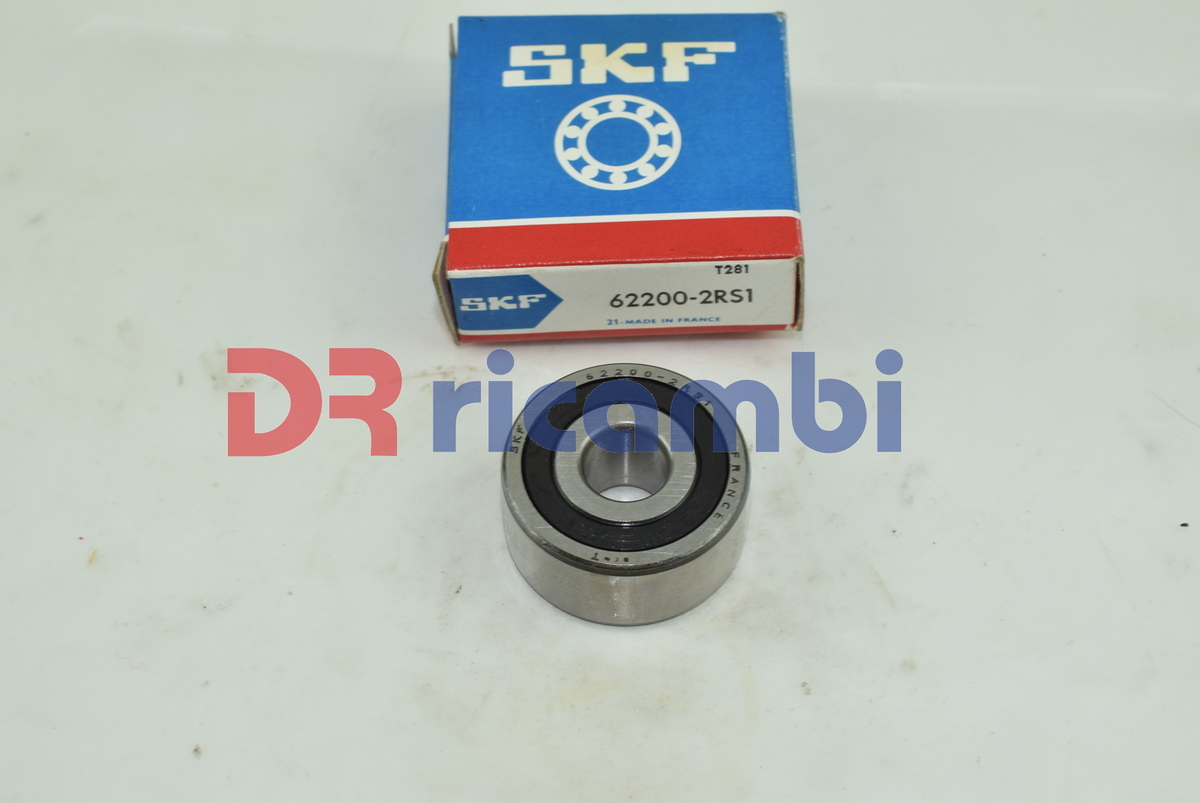 CUSCINETTO RADIALE A SFERE CHIUSO AMBO I LATI SKF 62200-2RS1 -  SKF 10x30x14