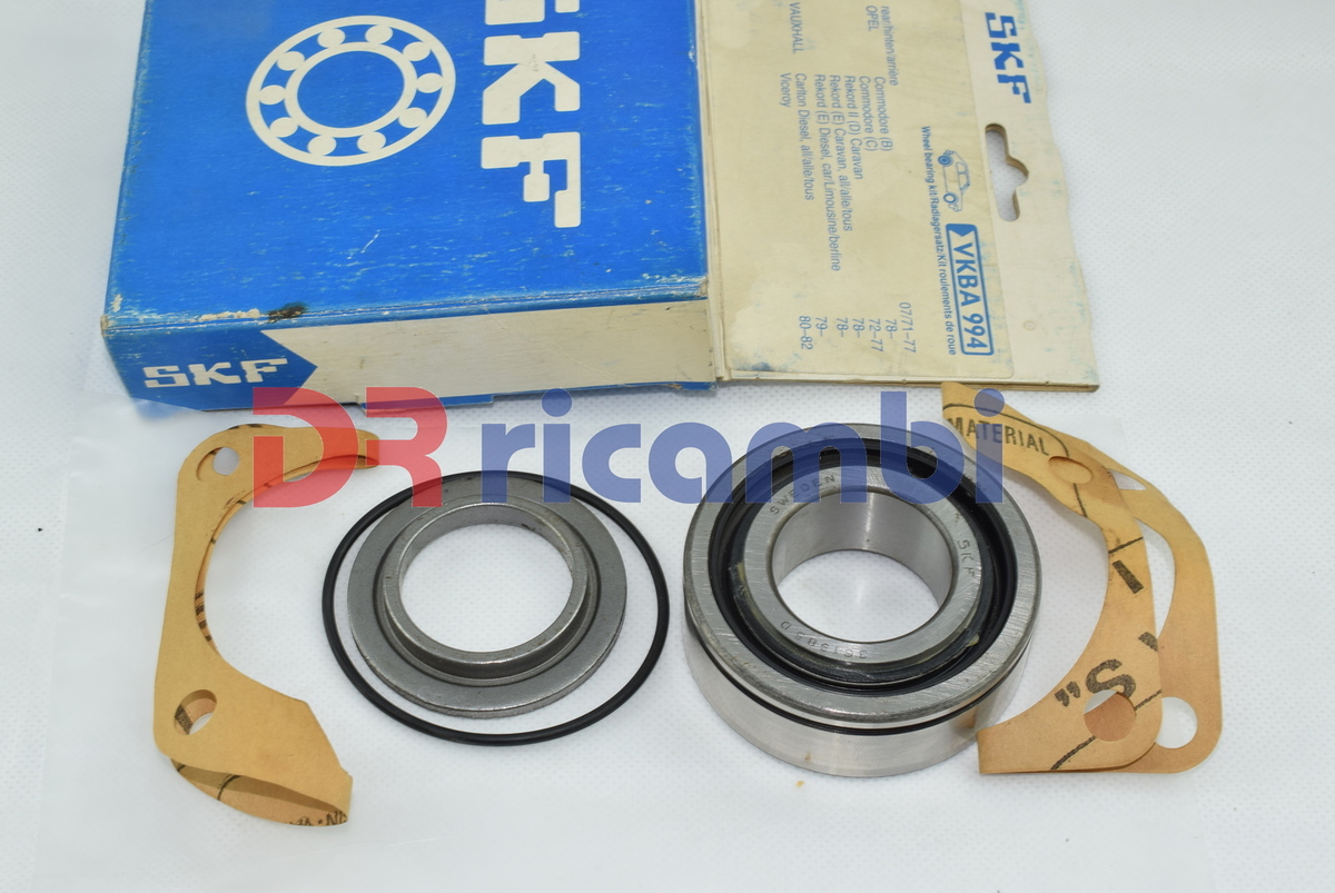 KIT CUSCINETTO SKF RUOTA POST. OPEL RECORD SKF 361985 VKBA994  - D. 36,5x73x25,5