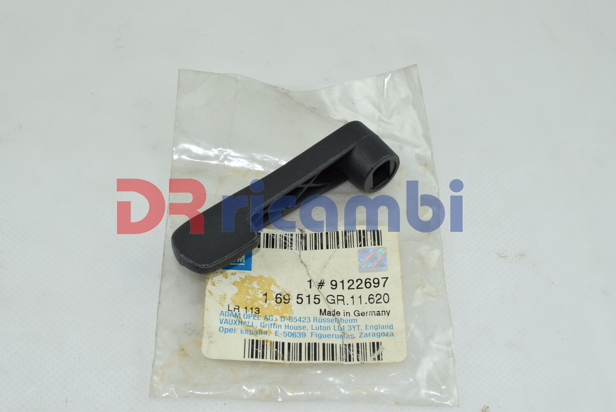 LEVA RILASCIO SEDILE POST DX NERO OPEL ASTRA G - ZAFIRA A OPEL 169515 - 90588897