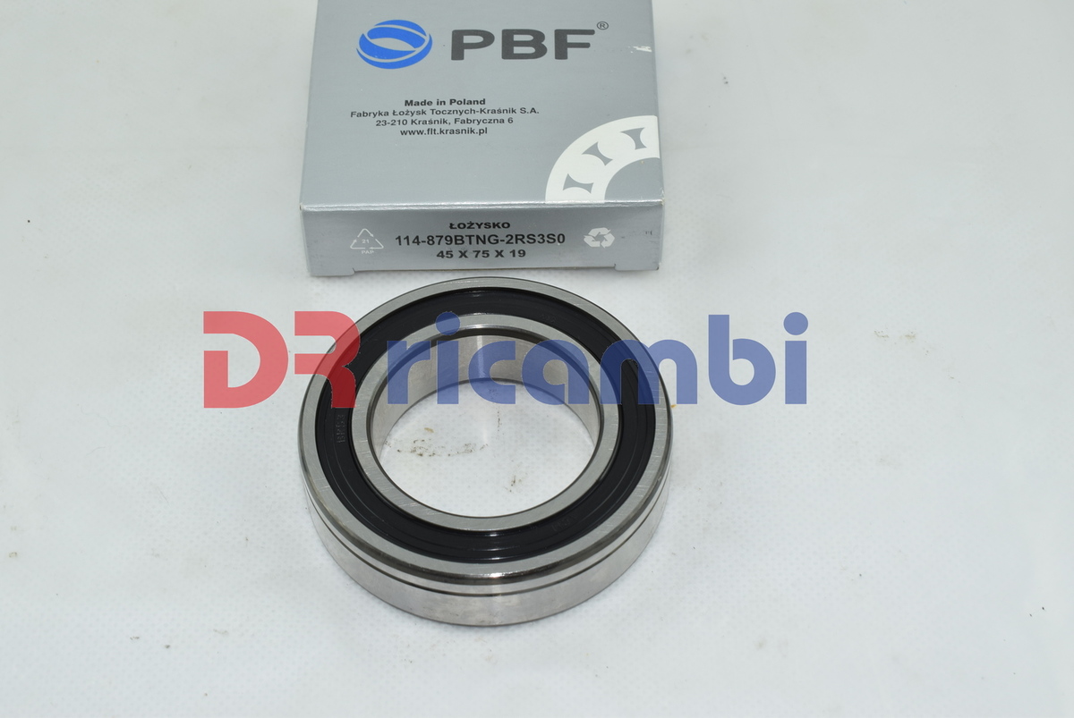 CUSCINETTO SEMIASSE PER FORD MINI VOLVO PBF 114-879BTNG-2RS3S0 45x75x19