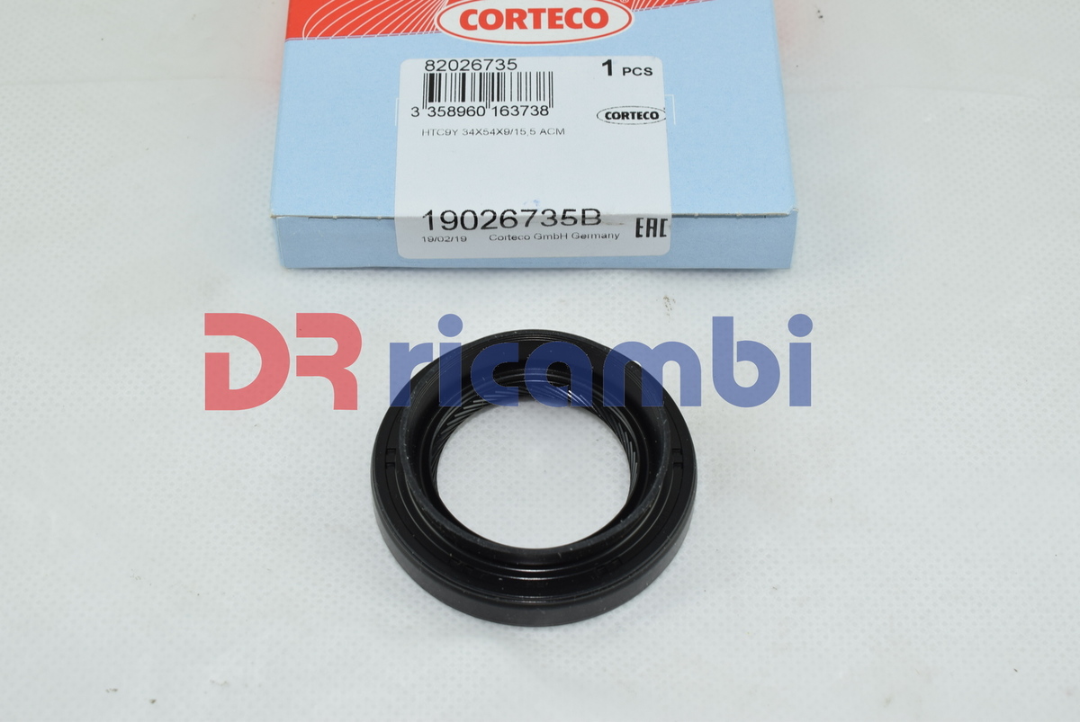 PARAOLIO USCITA CAMBIO FIFFERENZ. CITROEN PEUGEOT TOYOTA 19026735B 34x54x9/15.5