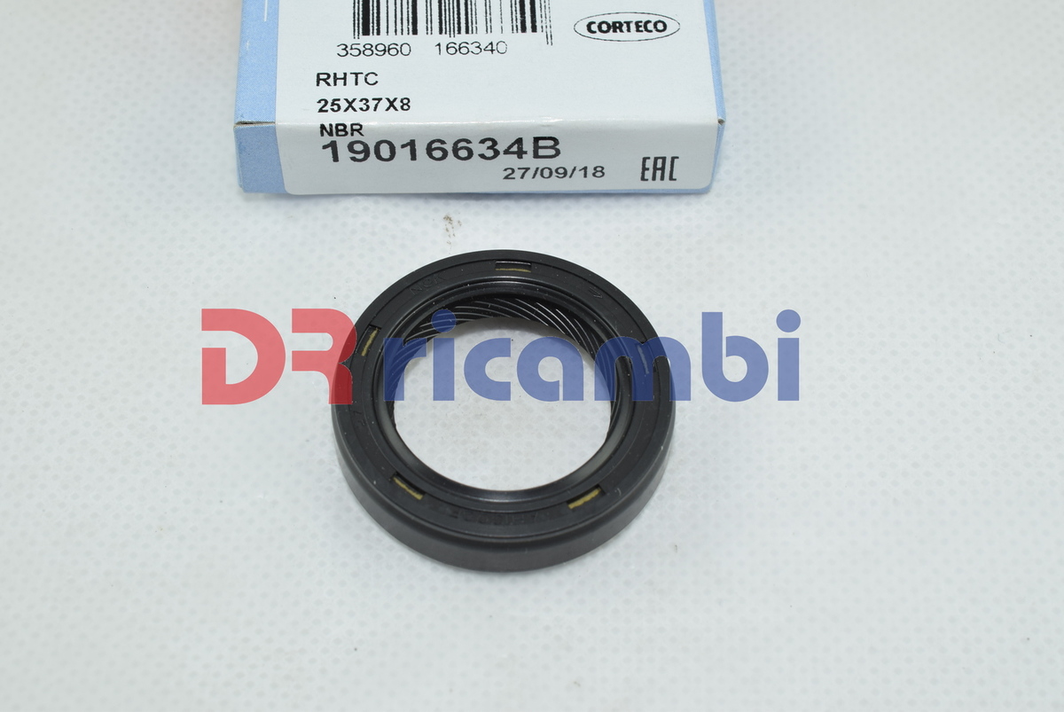 PARAOLIO TENUTA SEMIMPRESA CAMBIO TOYOTA AVENSIS YARIS COROLLA 19016634B 25x37x8