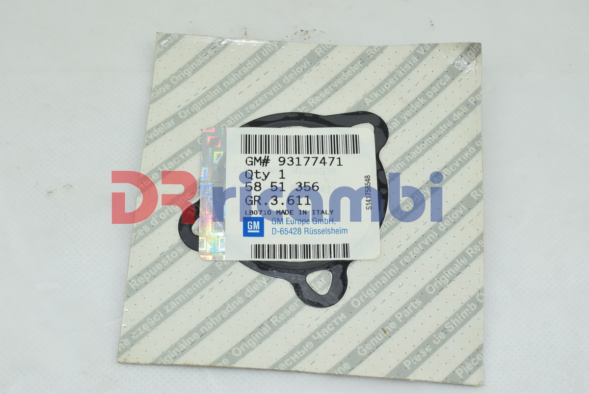 GUARNIZIONE VALVOLA RICIRCOLO GAS SCARICO OPEL AGILA B CORSA D - OPEL 5851356