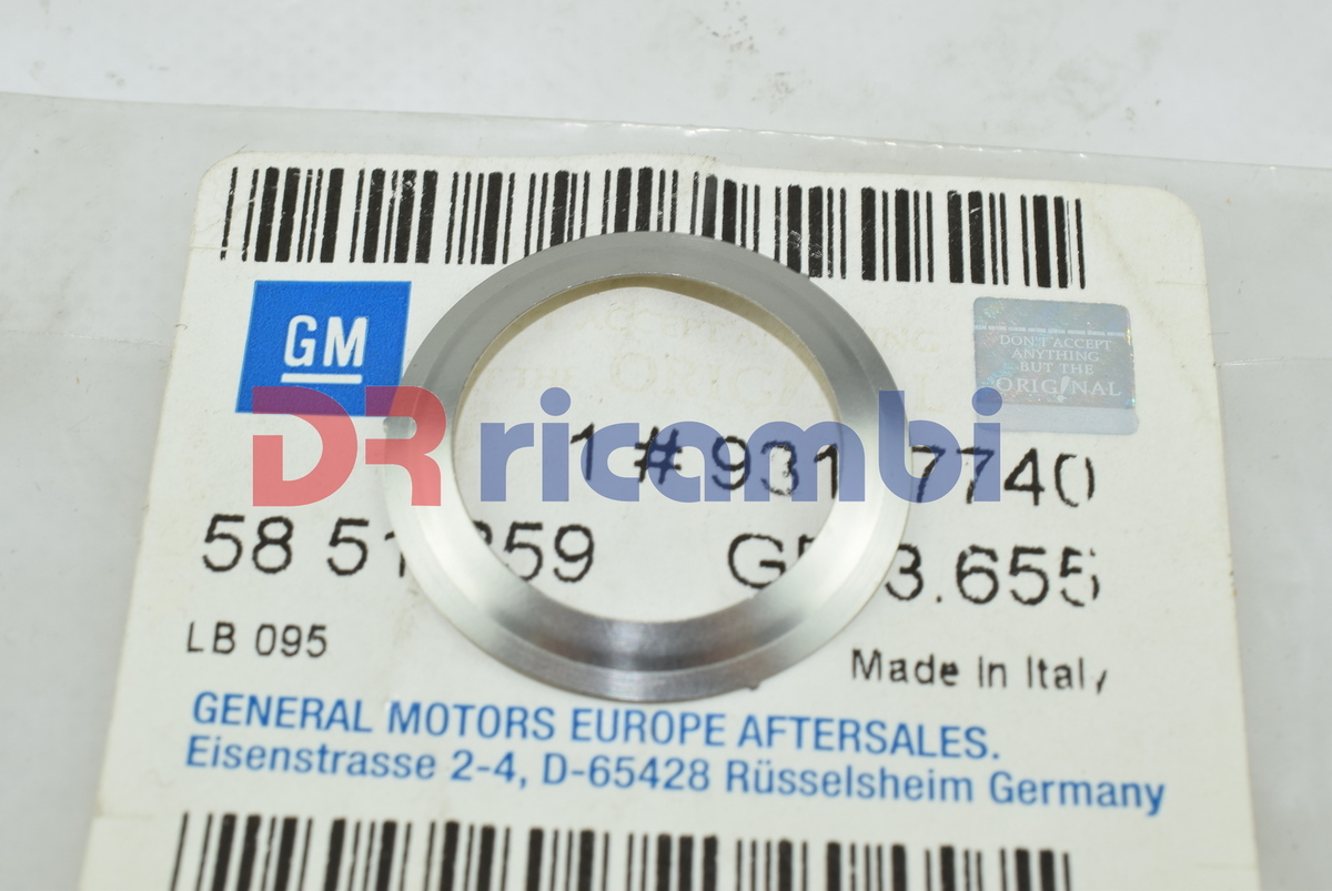 GUARNIZIONE VALVOLA RICIRCOLO GAS SCARICO OPEL AGILA B CORSA D - OPEL 5851359