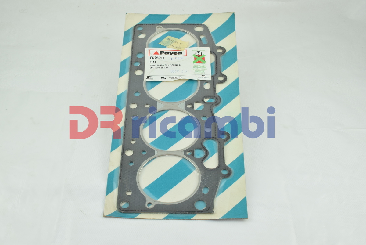 GUARNIZIONE TESTATA 1 TAC FIAT 127 D PANDA DS FIORINO D UNO D - PAYEN BJ870