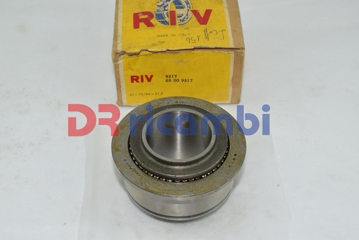 CUSCINETTO A RULLI RIV D' EPOCA STERZO LANCIA ESATAU RIV 9317 - D. 40x73/84x51.5