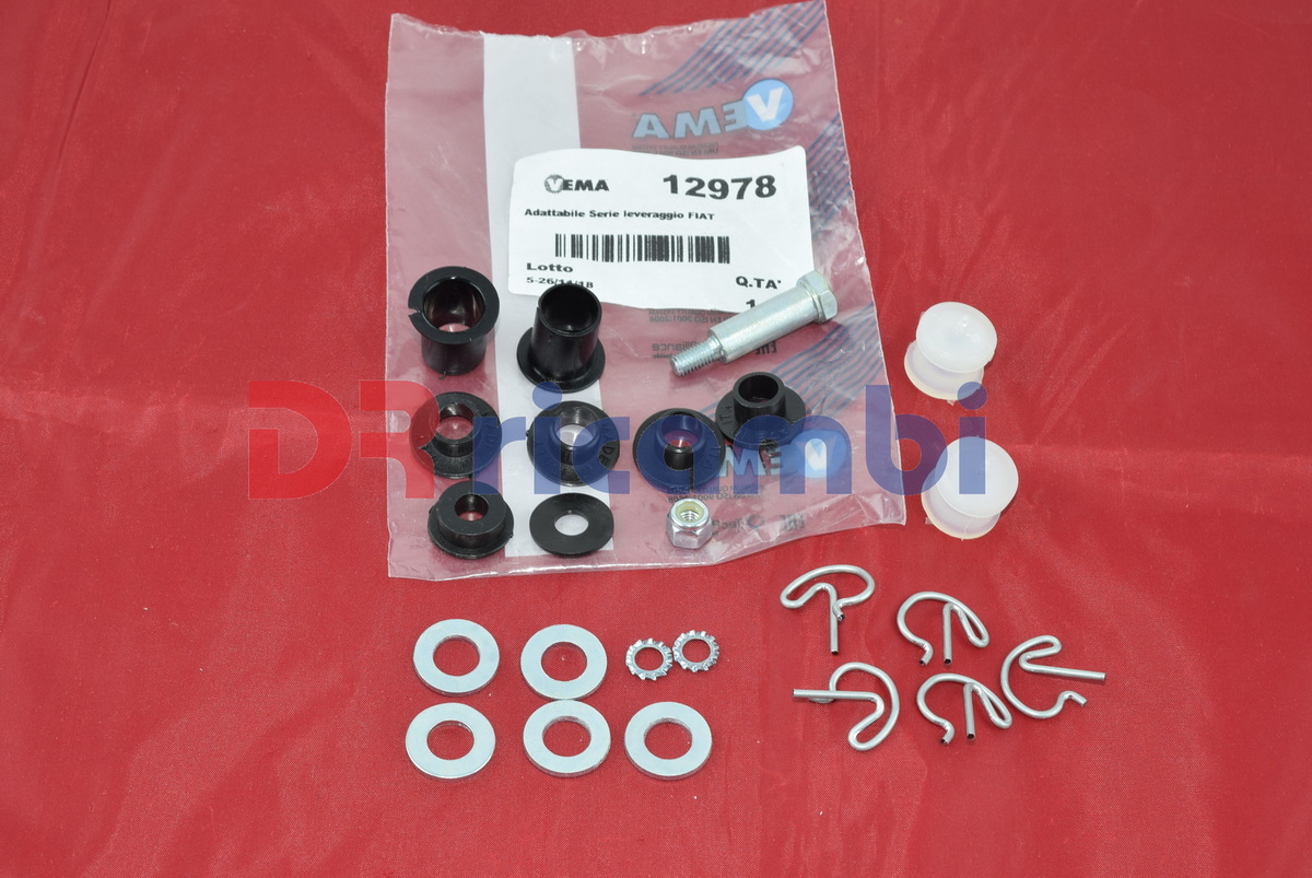 KIT RIPARAZIONE LEVA CAMBIO LEVERAGGIO CAMBIO FIAT PANDA 127 UNO VEMA 12978