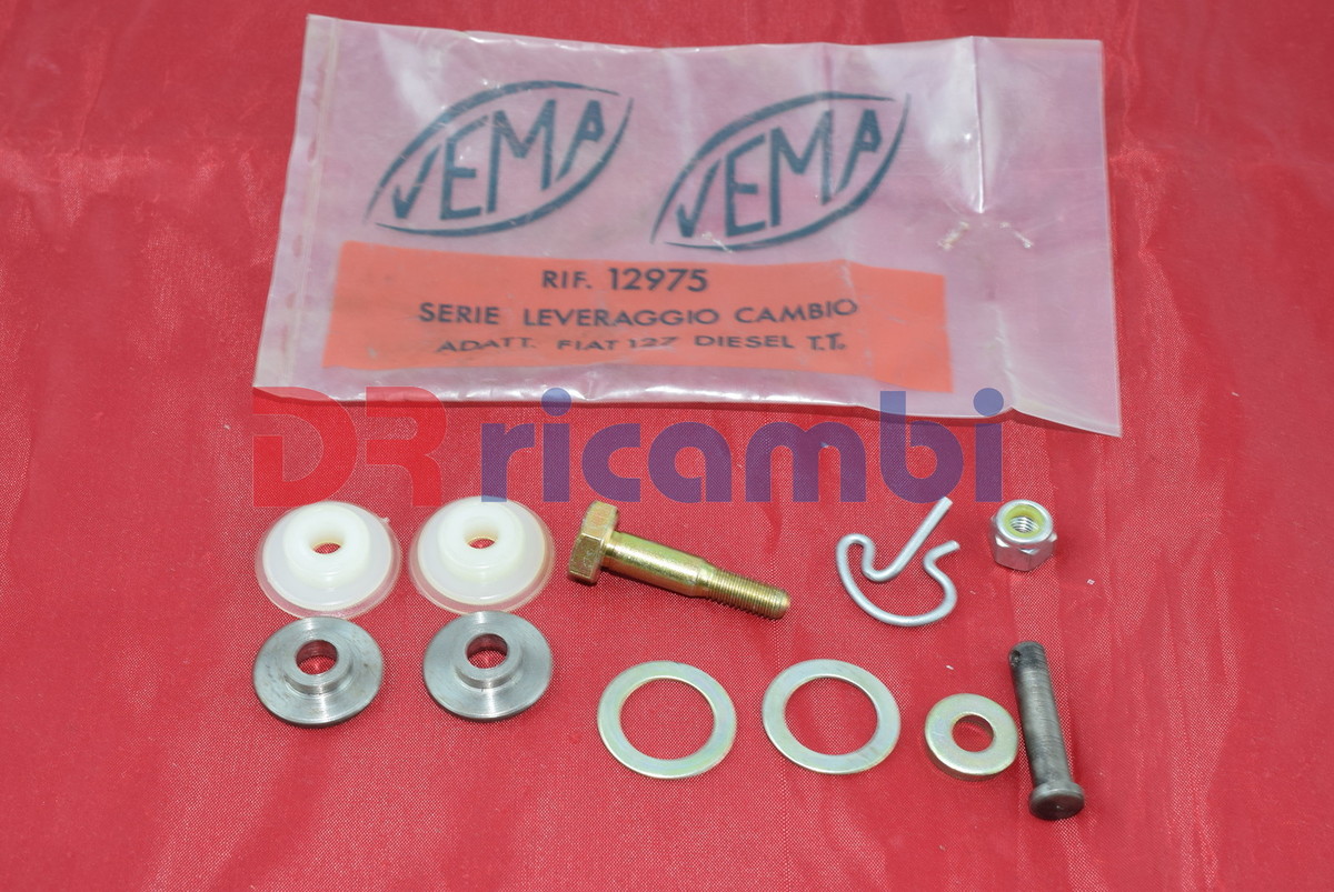 KIT RIPARAZIONE LEVA CAMBIO LEVERAGGIO CAMBIO FIAT 127 FIORINO 1.3 D VEMA 12975