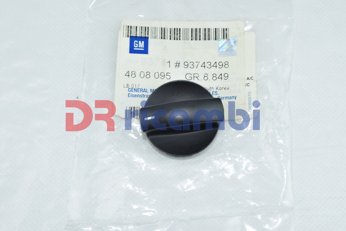 POMELLO DI COMANDO CLIMATIZZATORE OPEL ANTARA 2007 OPEL 4808095 - GM 93743498