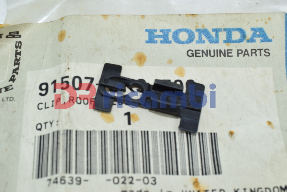 CLIP FISSAGGIO COPERTURA TETTUCCIO HONDA CONCERTO - HONDA 91507SK3E00