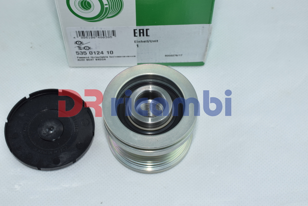 PULEGGIA ALTERNATORE FRIZIONATA AUDI A1 A3 A4 INA 535012410 03G903016E 