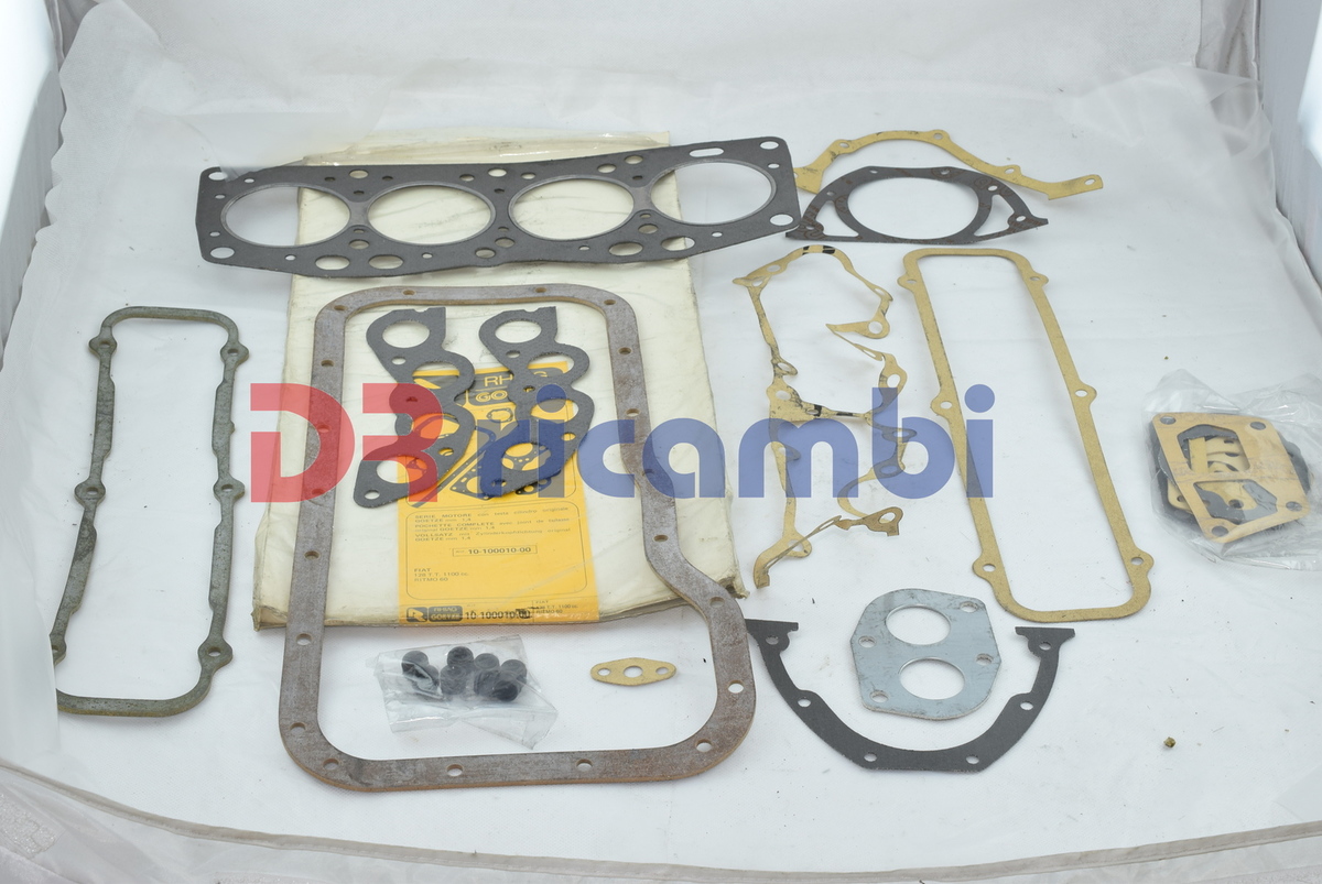 GUARNIZIONI TESTATA SERIE MOTORE FIAT 128 T.T. 1100 RITMO 60 GOETZE 1010001000