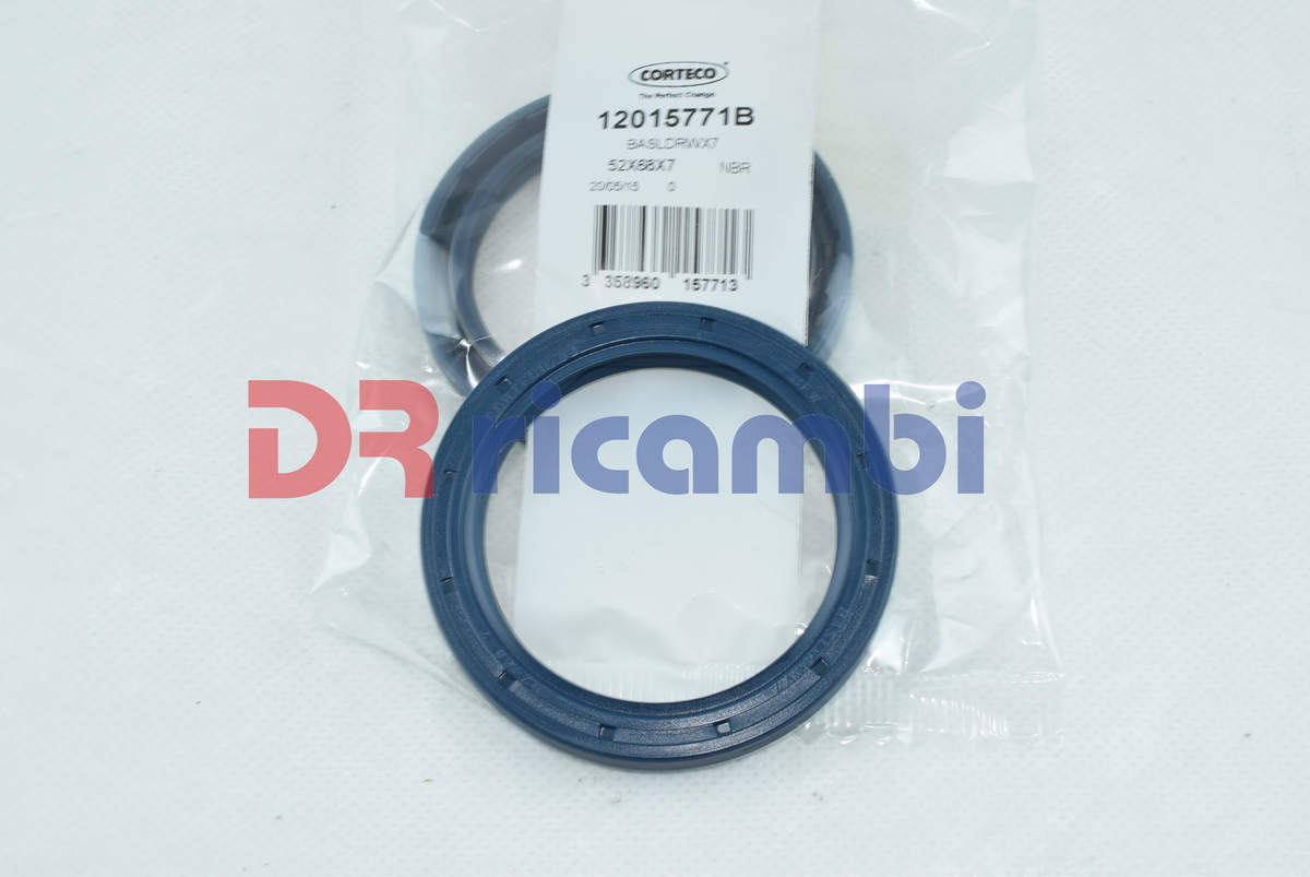 PARAOLIO MOZZO RUOTA CORTECO FIAT CITROEN RENAULT ESPACE OPEL 12015771B  52x68x7