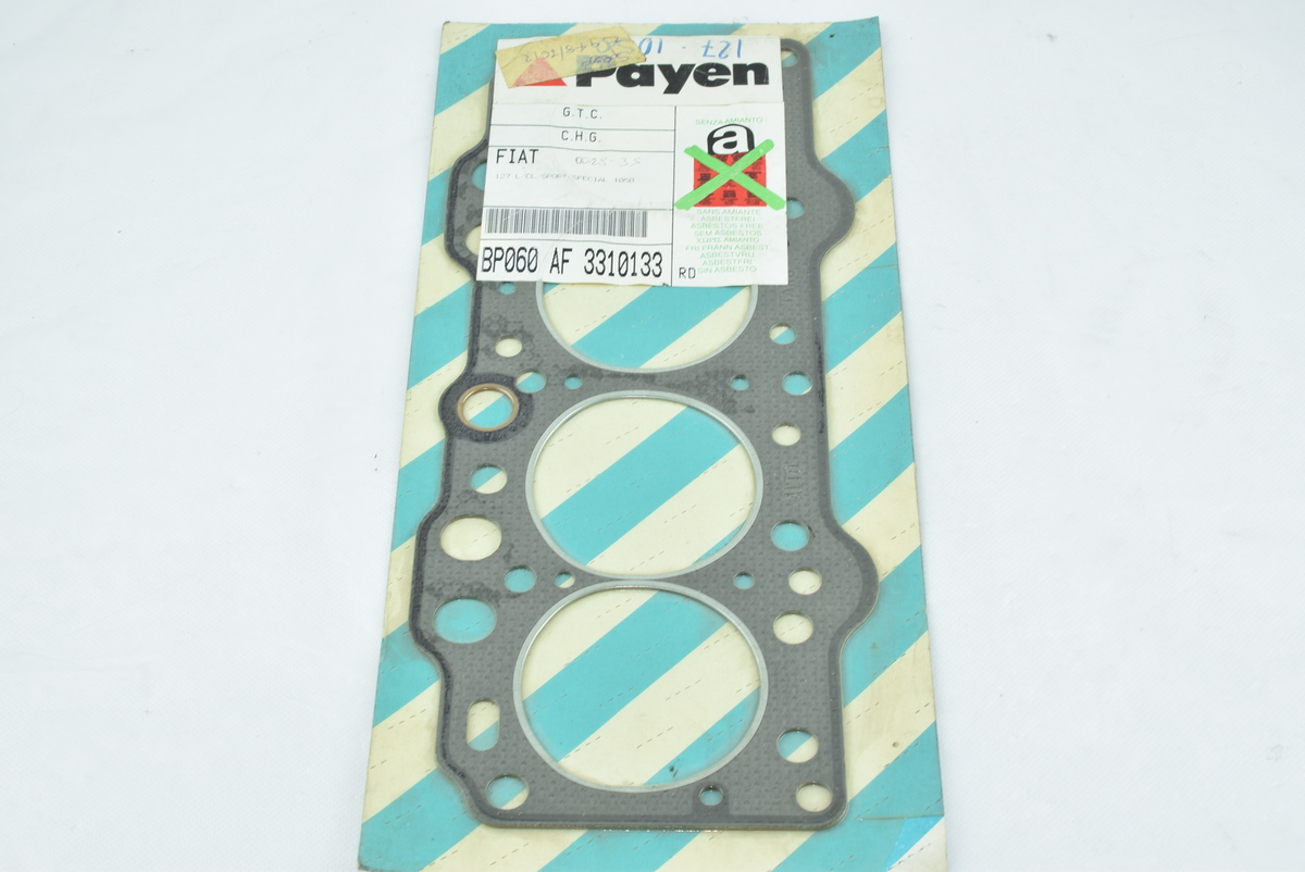 GUARNIZIONE TESTATA TESTA CILINDRI FIAT 127 L / CL PANORAMA 1050 cc PAYEN BP060