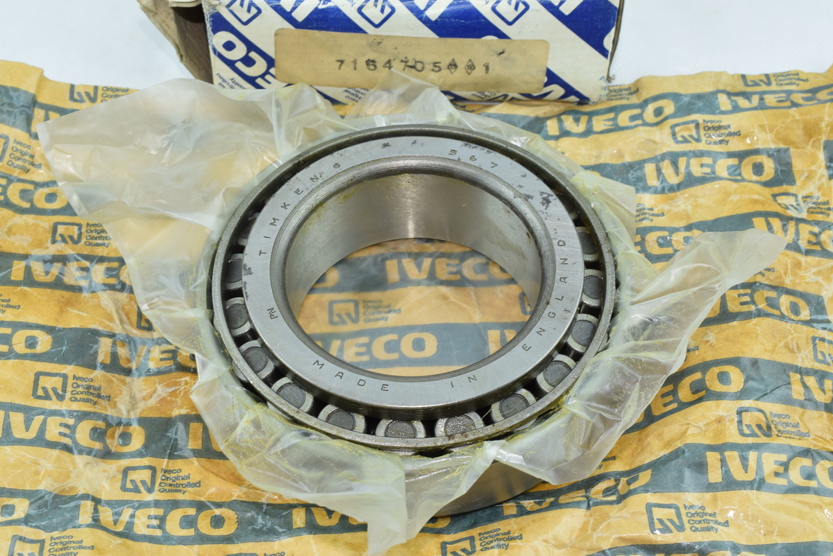 CUSCINETTO RUOTA IVECO 80.13 - 639090 TIMKEN 567/563 FIAT 7164705 D. 73x127x36.5