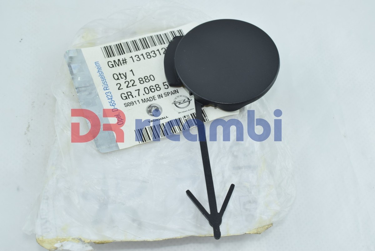 TAPPO COPERCHIO GANCIO TRAINO PARAURTI POST. OPEL CORSA D OPEL 222880 13183127