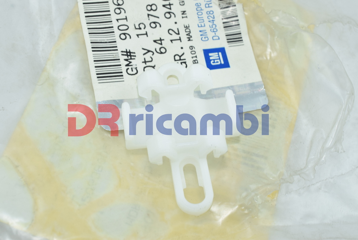 GRAFFA MOLLETTA CLIP DI FISSAGGIO CORNICI SAGOMATE OPEL 164978 90196277