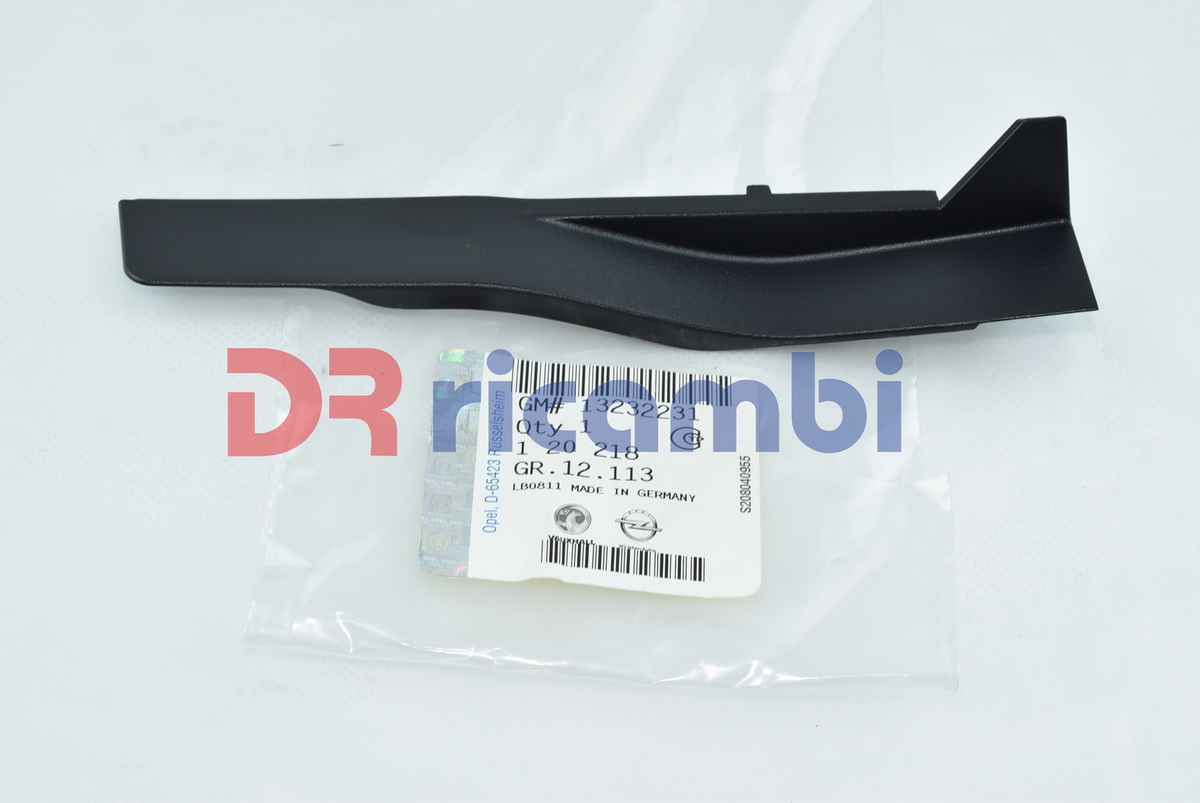 COPERCHIO PLASTICA LAMIERA PARAFANGO ANTERIORE OPEL 120218 13232231