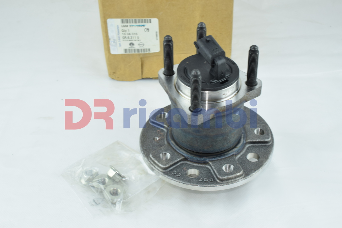 KIT RIPARAZIONE CUSCINETTO RUOTA POST OPEL ASTRA H MERIVA B - OPEL 1604316