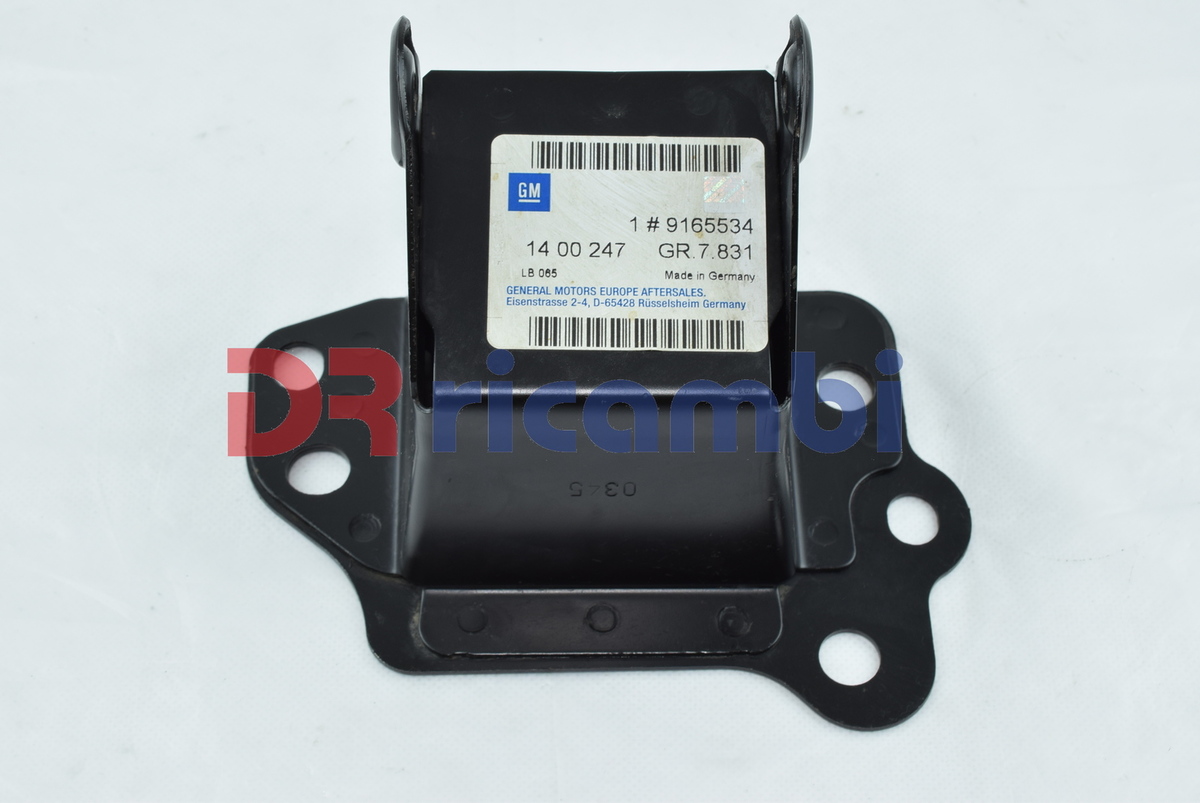 SUPPORTO STAFFA PARAURTI ANTERIORE SINISTRO AMMORTIZZATORE OPEL 1400247 9165534