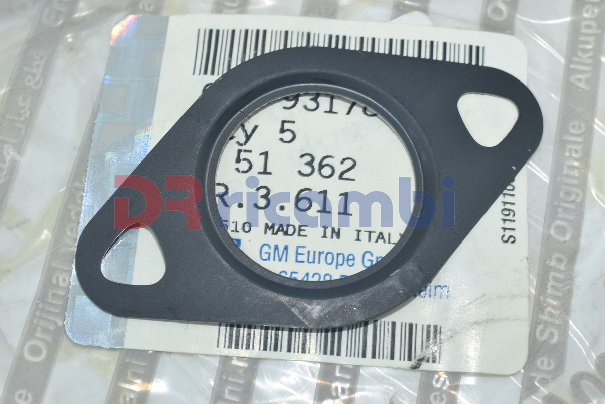 GUARNIZIONE VALVOLA EGR OPEL ASTRA H VECTRA C - OPEL 851362 GM 93178885