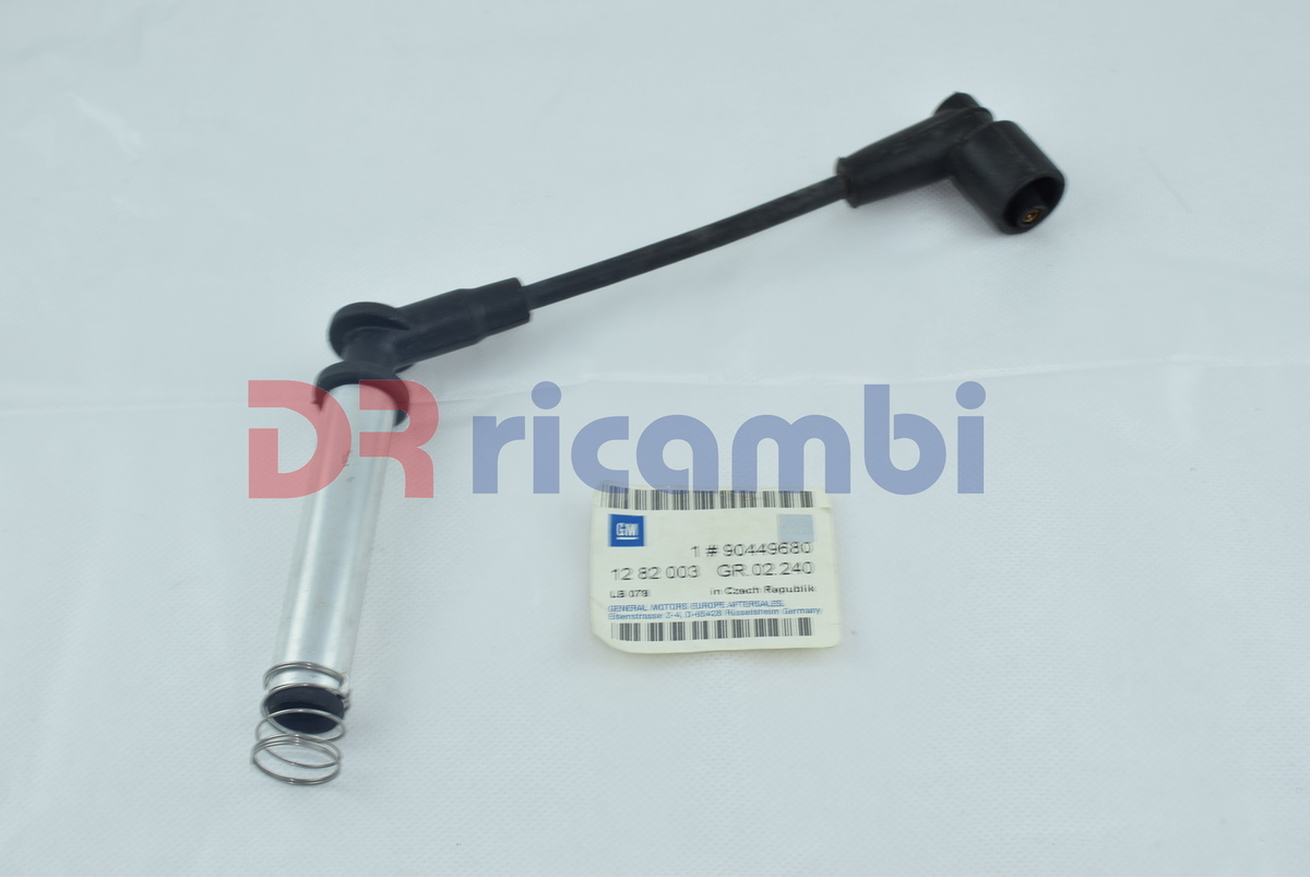 CAVO CANDELA D'ACCENSIONE LUNGO 185mm OPEL ASTRA F - OPEL 1282090 90449676