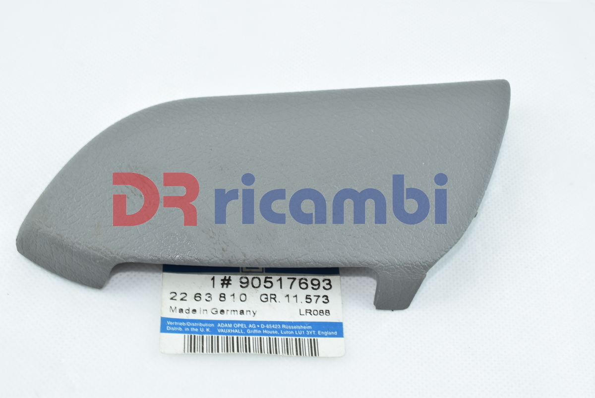 COPERCHIO CALOTTA COVER COPRI SEDILE ANTERIORE GRIGIO OPEL 2263810 90517693