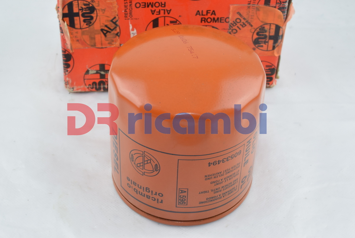 FILTRO OLIO ALFA ROMEO ALFA 75 90 164 T.D.  3.0 V6 2.5 V6  ALFETTA ALFA 60533494