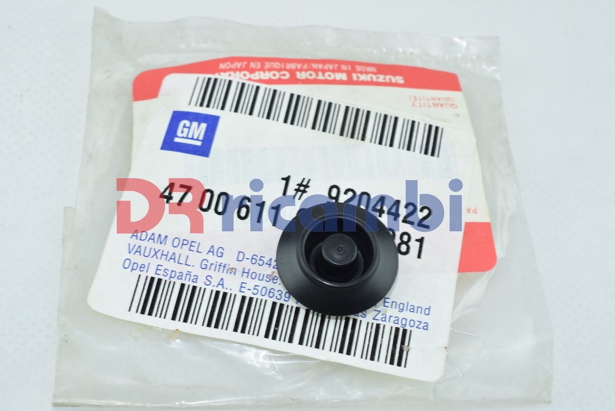 TAPPI FORO SCARICO DI DRENAGGIO OPEL AGILA A - OPEL 4700611 - 9204422