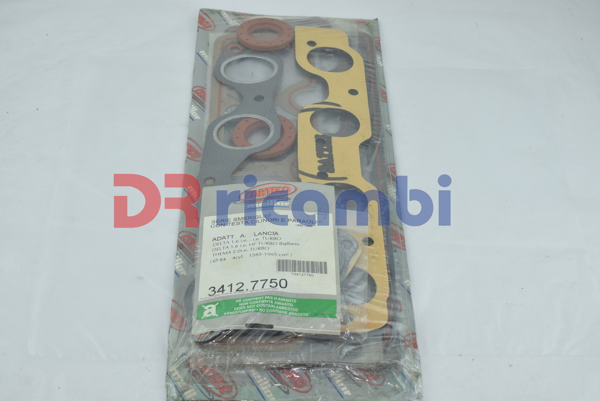 KIT GUARNIZIONE TESTATA SERIE SMERIGLIO LANCIA DELTA THEMA - CORTECO 34127750