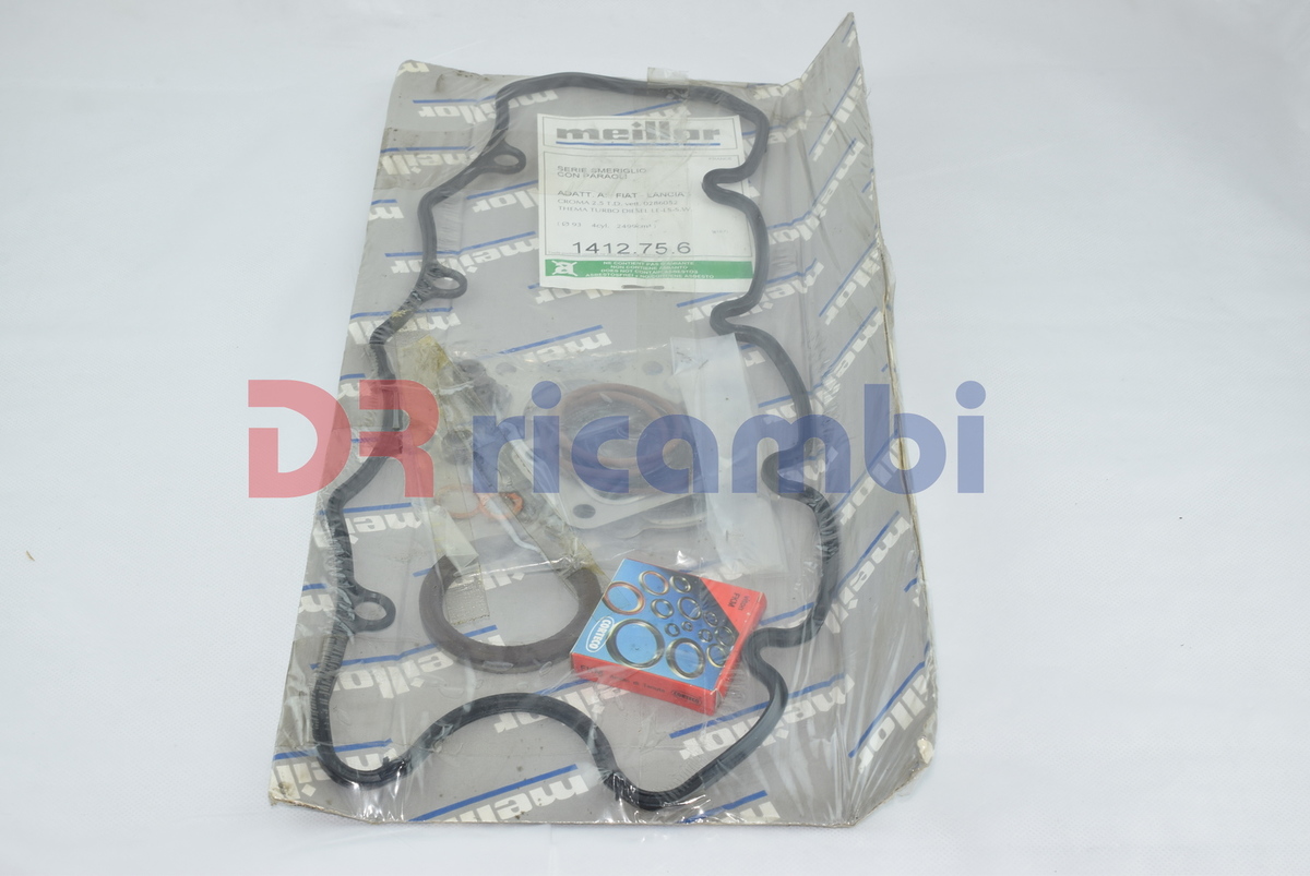 KIT GUARNIZIONI INCOMPLETA MOTORE FIAT CROMA LANCIA THEMA 2.5 TD MEILLOR 1412756