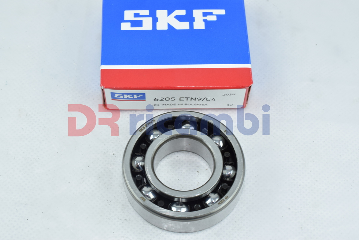 CUSCINETTO A SFERE CAMBIO FIAT ALTE PRESTAZIONI SKF 6205ETN9/C4 - d. 25x52x15