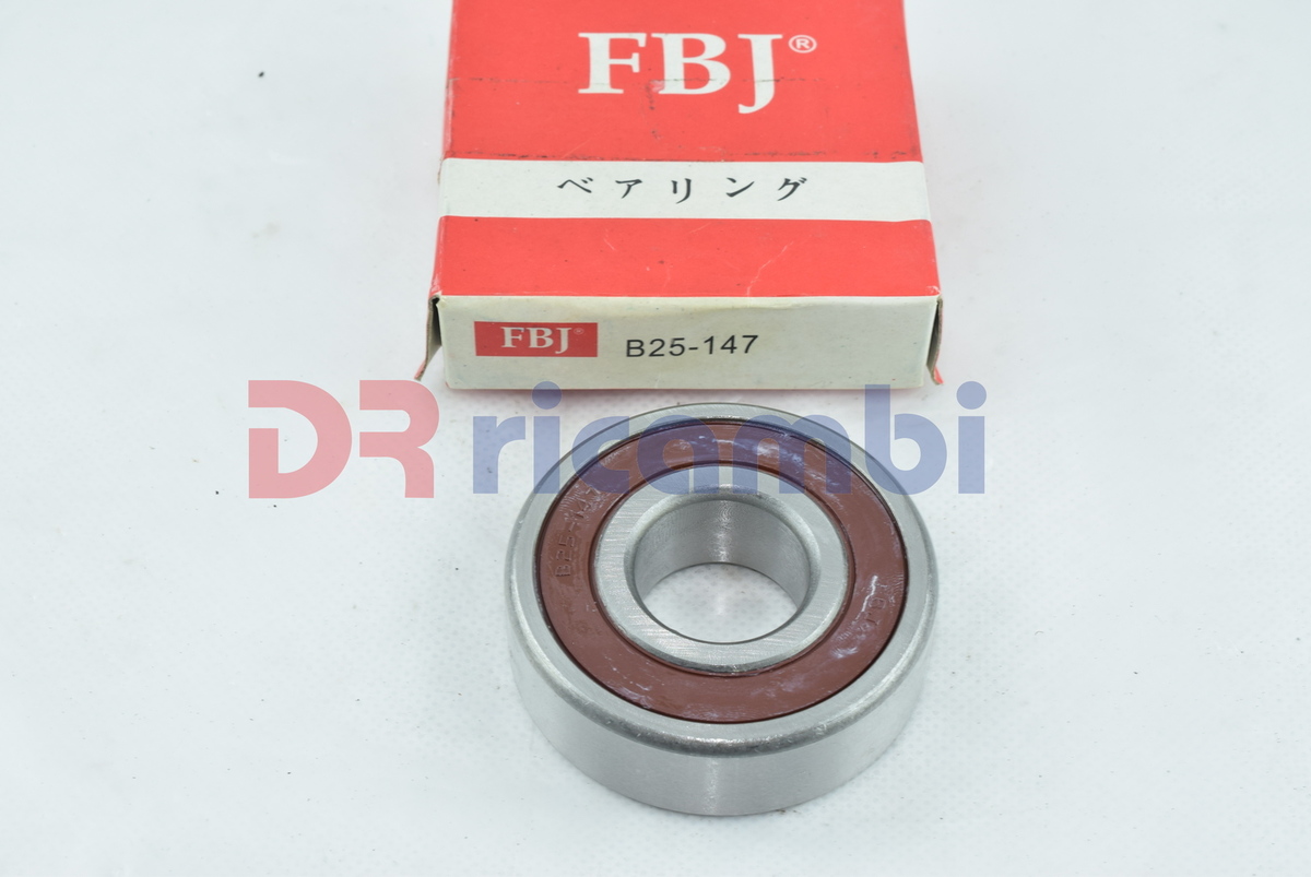 CUSCINETTO A SFERE CHIUSO ALTERNATORE NIPPONDENSO TOYOTA FBJ B25-147 D. 25x62x19