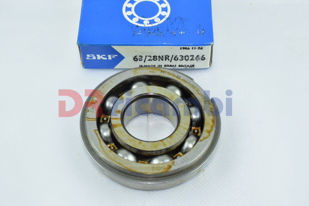 CUSCINETTO CAMBIO  FIAT CAMPAGNOLA AR79 SKF 63/28NR/630266 - D. 28x68x18