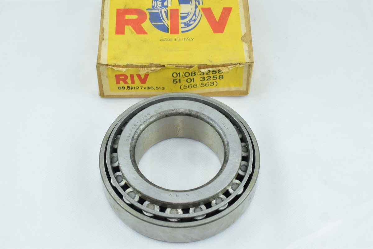 CUSCINETTO A RULLI CONICI RIV 01/08/3258 566/563 CBF 306R - D. 69.85x127x36.5