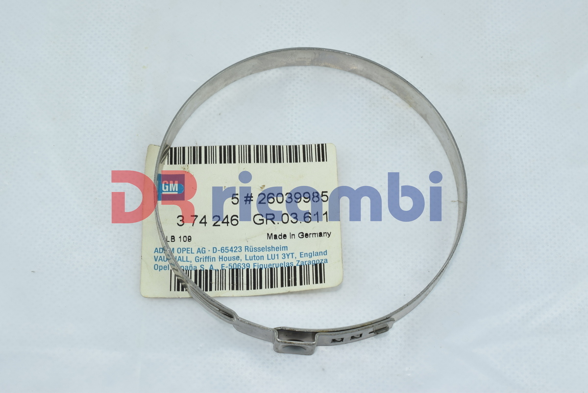 FASCETTA PARAPOLVERE ALBERO MOTORE DA 93mm OPEL VECTRA ASTRA - OPEL 26039985