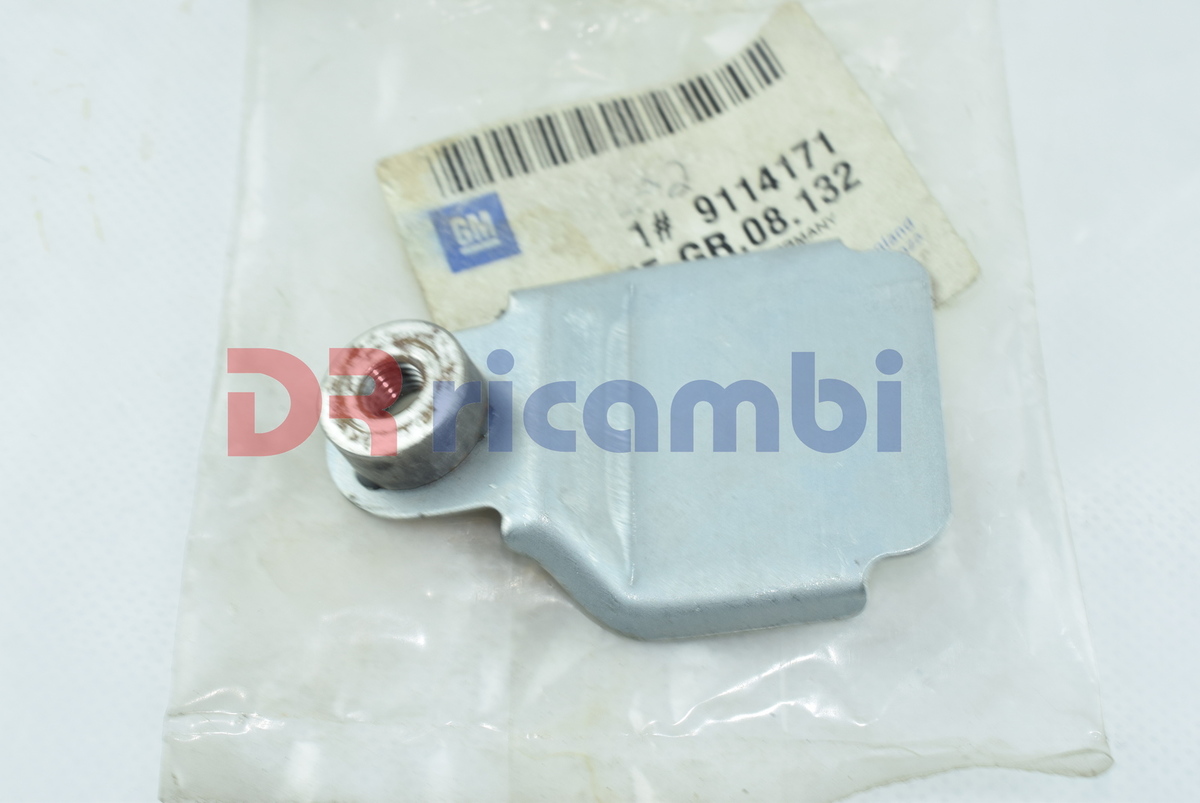 STAFFA FISSAGGIO POST PARAFANGO ANT SX OPEL CORSA C - OPEL 1102655 GM 9114171