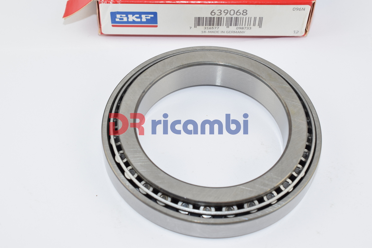 CUSCINETTO A RULLI CONICI CAMBIO DIFFERENZIALE SX FIAT LANCIA SKF 639068  884202