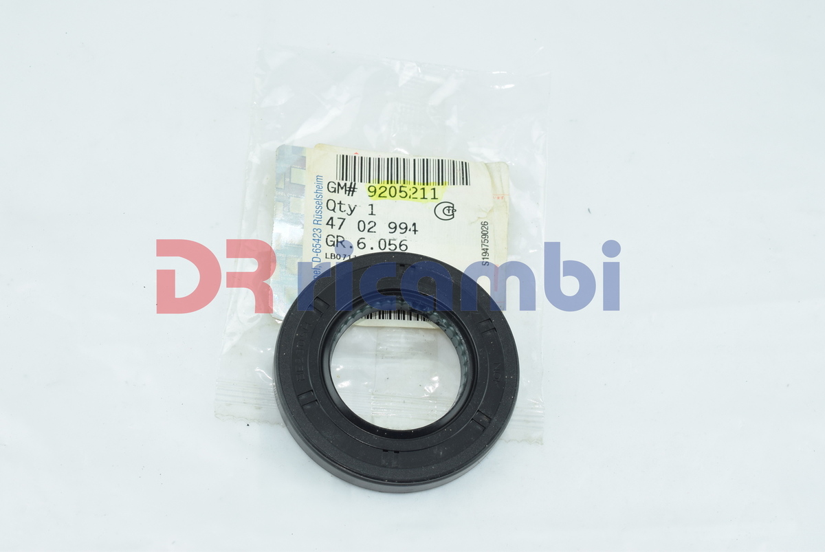 PARAOLIO ANELLO TENUTA CAMBIO DIFFERENZIALE OPEL AGILA SUZUKI 35x62x9.5  9205211