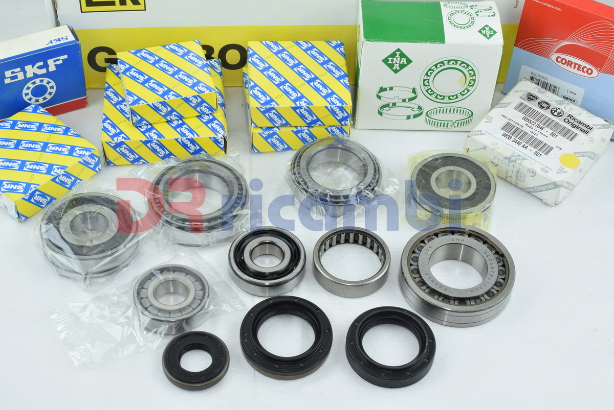 KIT CUSCINETTI CAMBIO ALFA MITO FIAT 500 500L PANDA PUNTO C514.6 6 INA 462024310