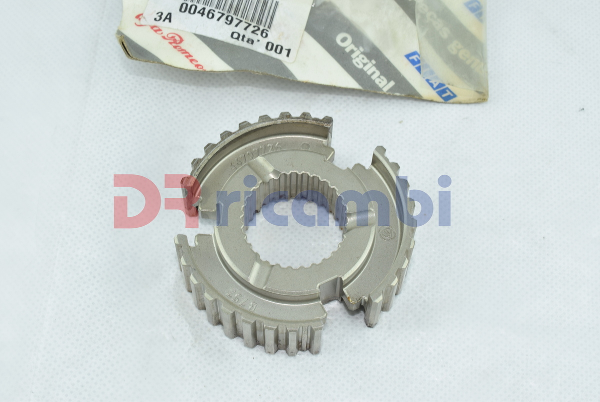 MOZZO SCORREVOLE INGRANAGGIO CAMBIO 3a 4a V. ALFA FIAT PUNTO LANCIA 46797726