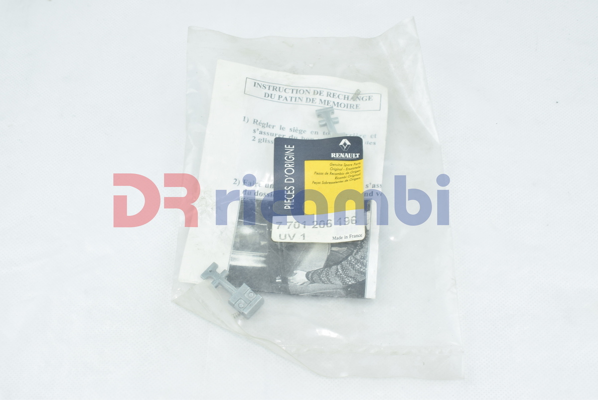 KIT RIPARAZIONE REGOLAZIONE SEDILE RENAULT CLIO II - RENAULT 7701206196