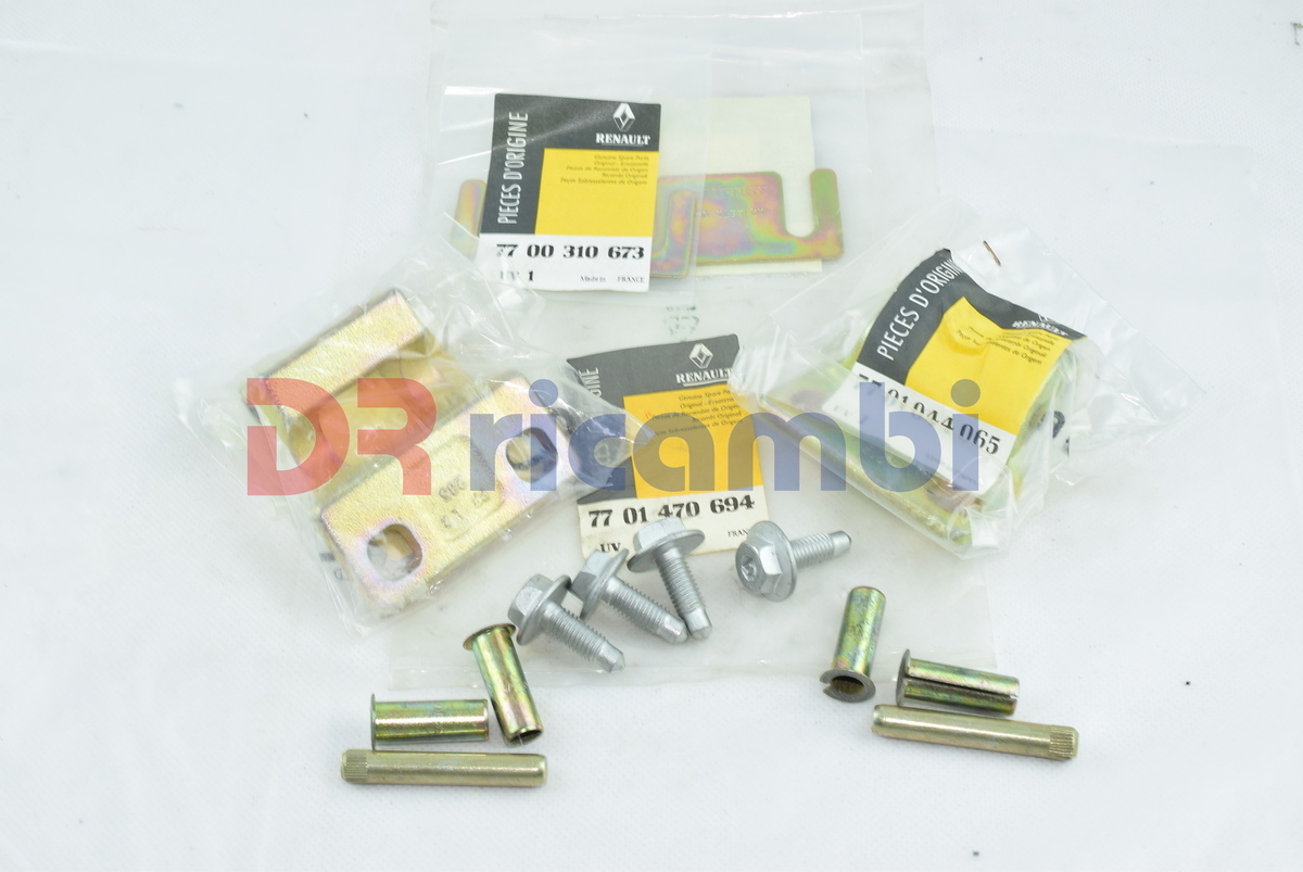 KIT CERNIERA PORTIERA RENAULT KANGOO - RENAULT 7701470694