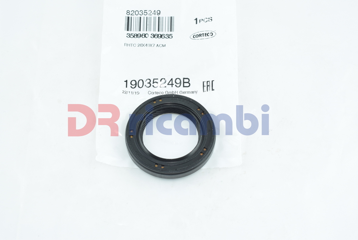 PARAOLIO GUARNIZIONE DI TENUTA ALBERO PRIMARIO CAMBIO BMW MINI HONDA 19035249B