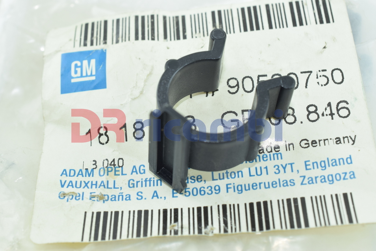 CLIP FISSAGGIO TUBO CORPO FARFALLATO OPEL ASTRA G ZAFIRA A OPEL 1818713 90530750