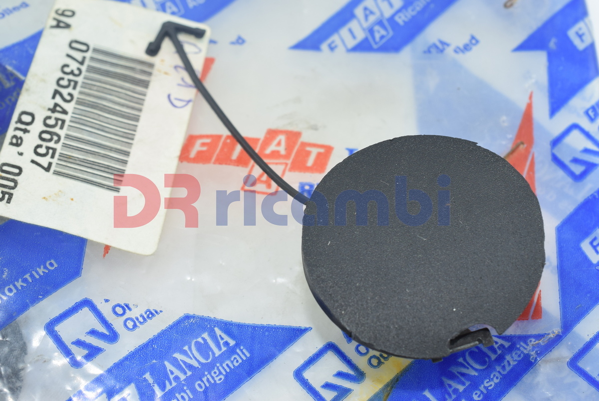 TAPPO NERO PARAURTI ANTERIORE FIAT SEICENTO - FIAT 735245657