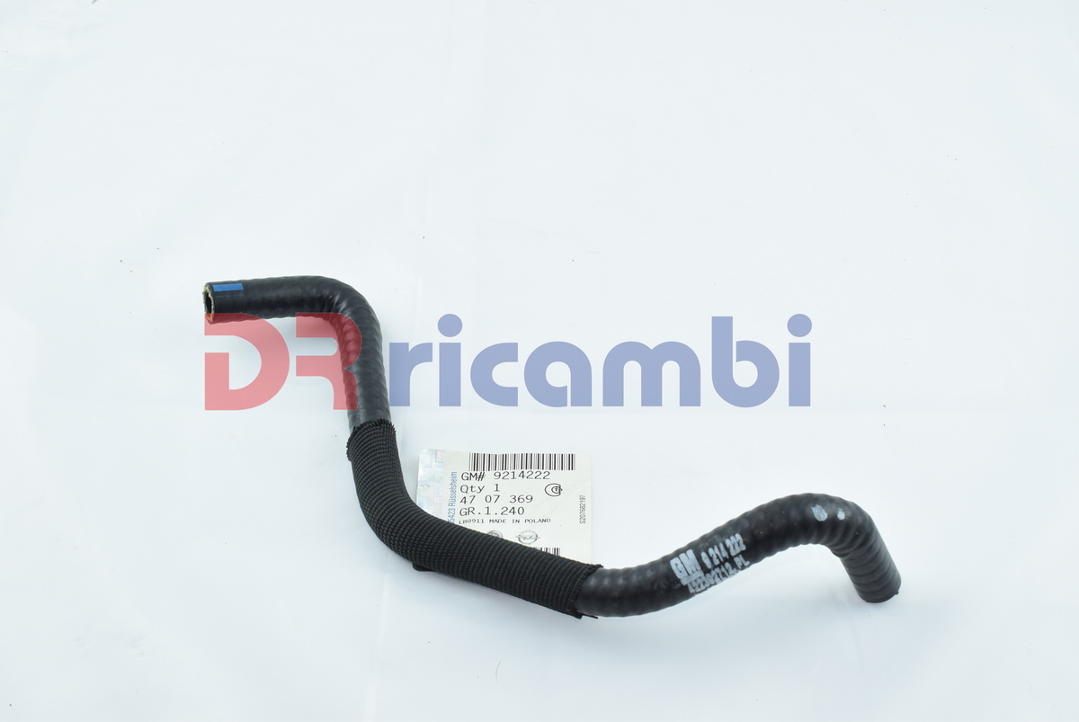 TUBO CONDOTTO FLESSIBILE SPURGO CIRCUITO ARIA OPEL AGILA A - OPEL 9214222